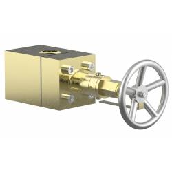 Brass changeover valves