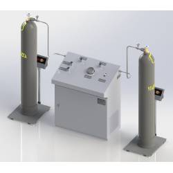 Carbon dioxide cylinders filling station SNBU (М) - 2/7,3