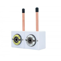 Outlets for CO₂ and vacuum