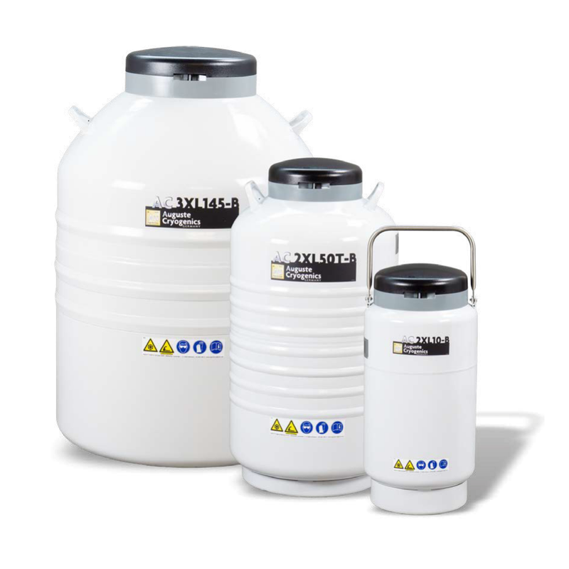 2XL-B, 3XL-B series for the cryogenic storage of samples in canisters