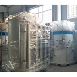 Cryogenic micro bulk tanks of large volume