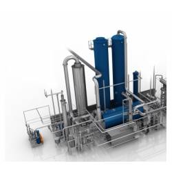 Liquid carbon dioxide production plants