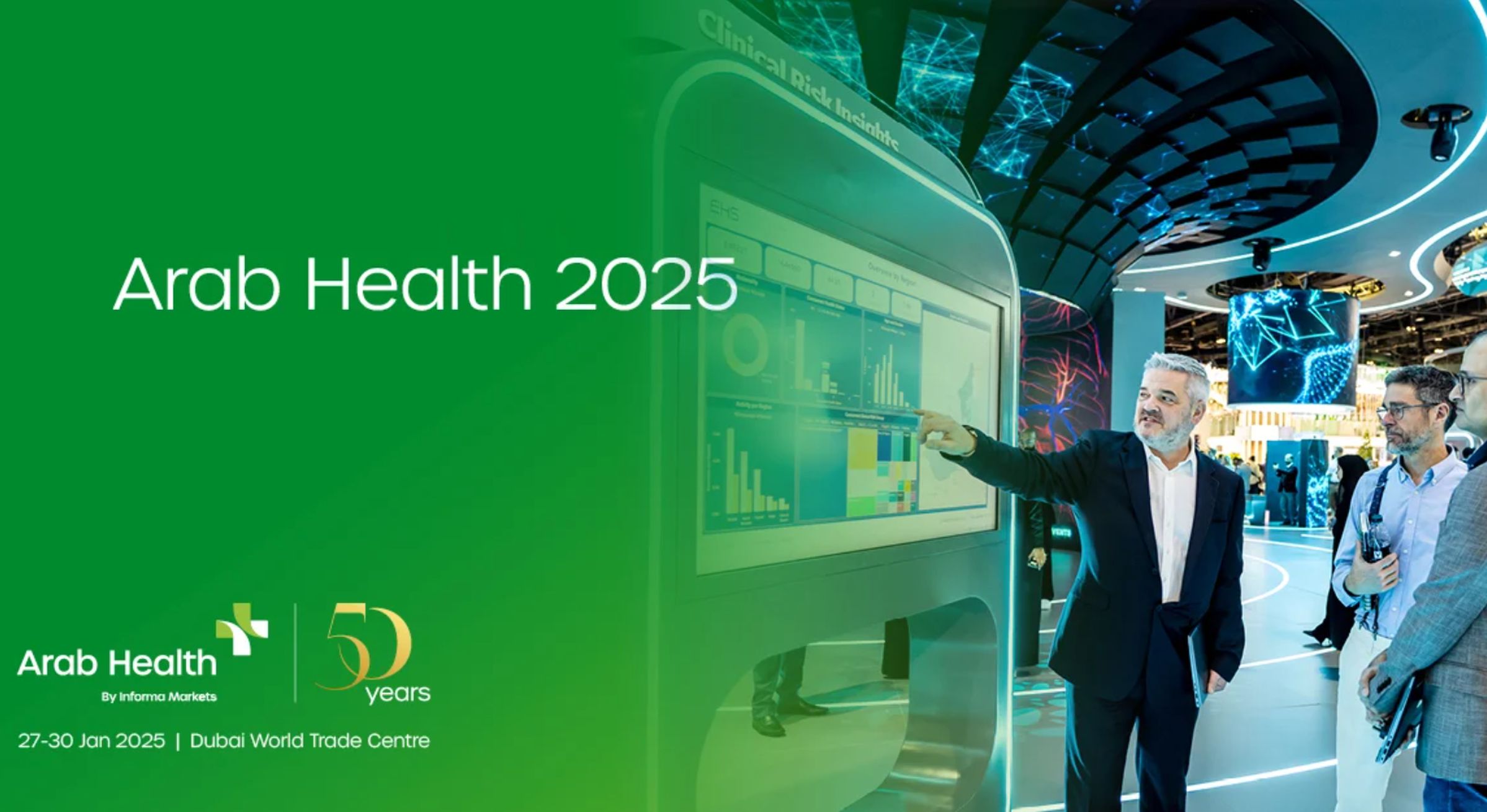 27-30 января 2025 года состоялась выставка «Arab Health 2025», Дубай